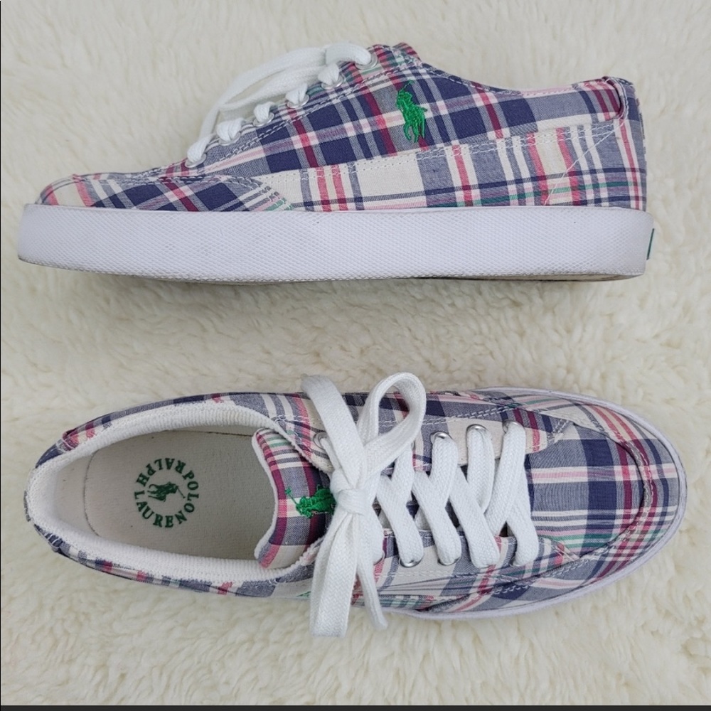 Polo Sport Ralph Lauren Brisbane Madras Sz 9.5